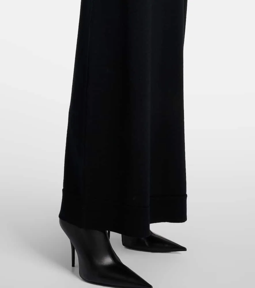 Balenciaga Wool-blend maxi dress
