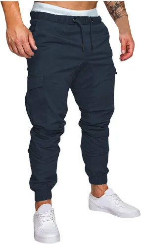Cargo Pants for Men Baggy Water Resistant Ripstop Cargo Pants Lightweight EDC Hiking Work Pants Outdoor Apparel Men's