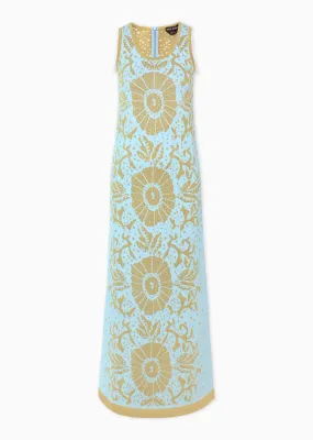 Danae - Floral Pattern Maxi Dress