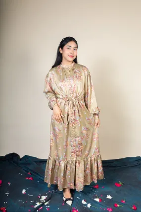 FAYE MAXI DRESS - MOCHA