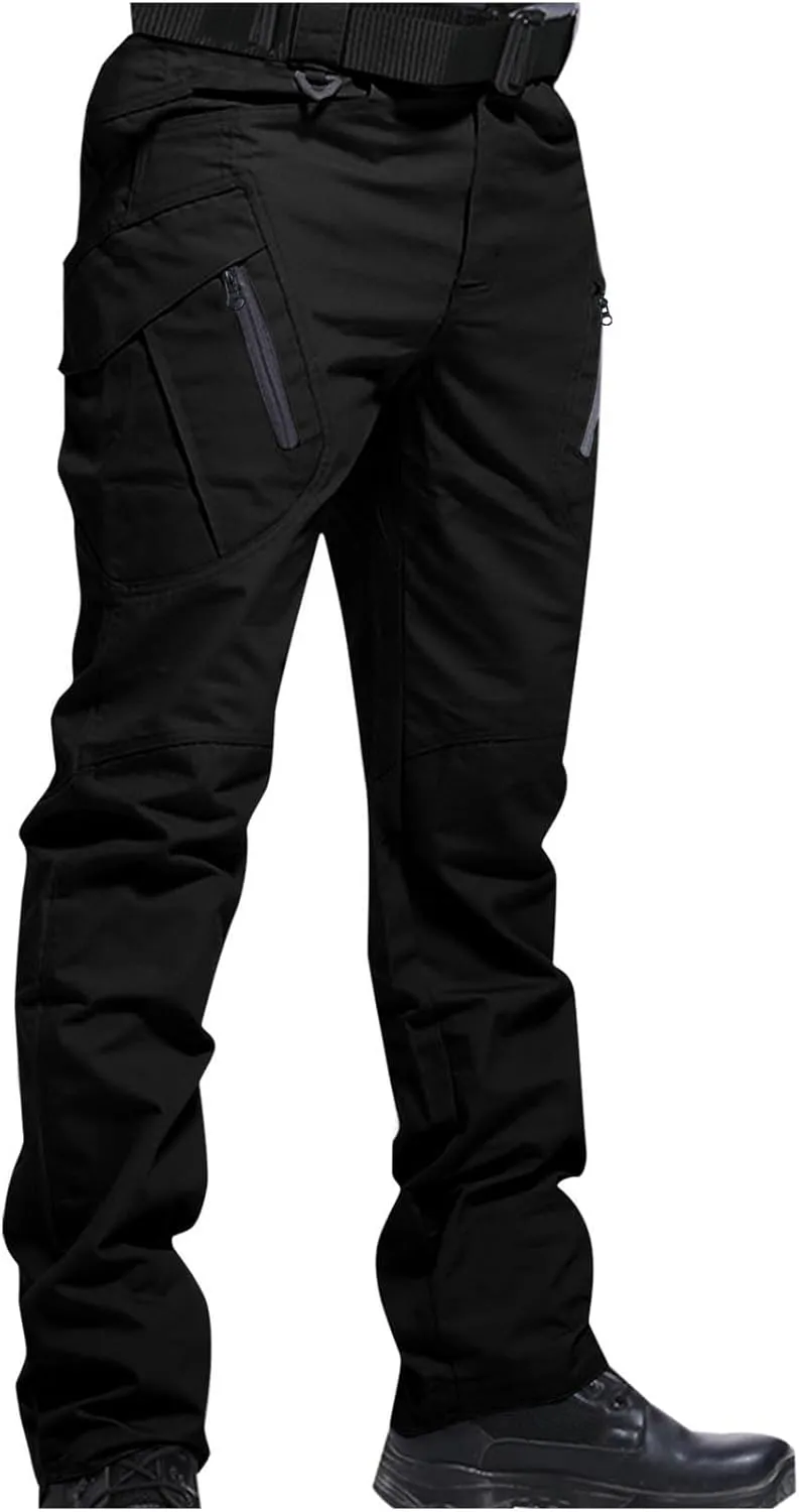 for Mens Summer Fall Loose Fit Cargo Track Athletic Straight Leg Basic Long Leg Trousers Pants Sweat Pants Man 2025