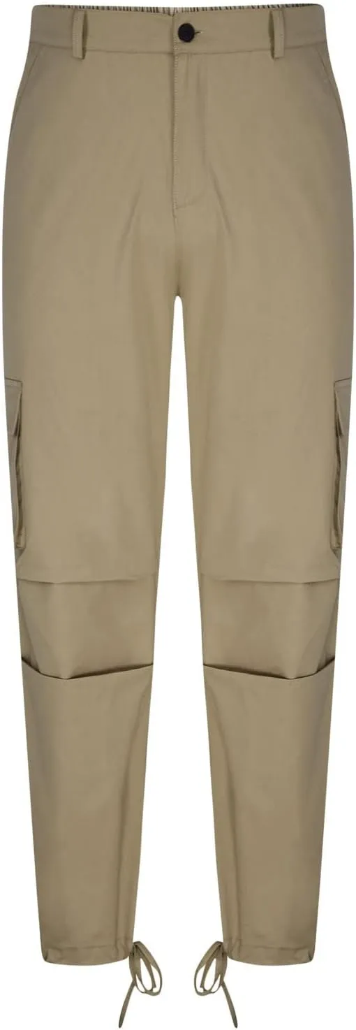 Mens Straight Leg Plain Long Leg Loose Fit Pants for Mens Cargo Workout Gym Running Summer Fall 2025 Fashion